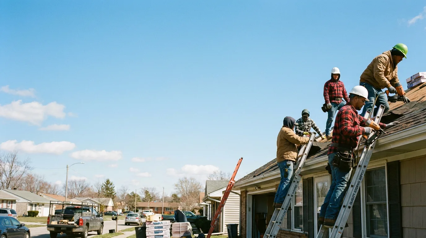 Roofing in Poynette, WI near me